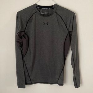 Under Armour compression long sleeve shirt.